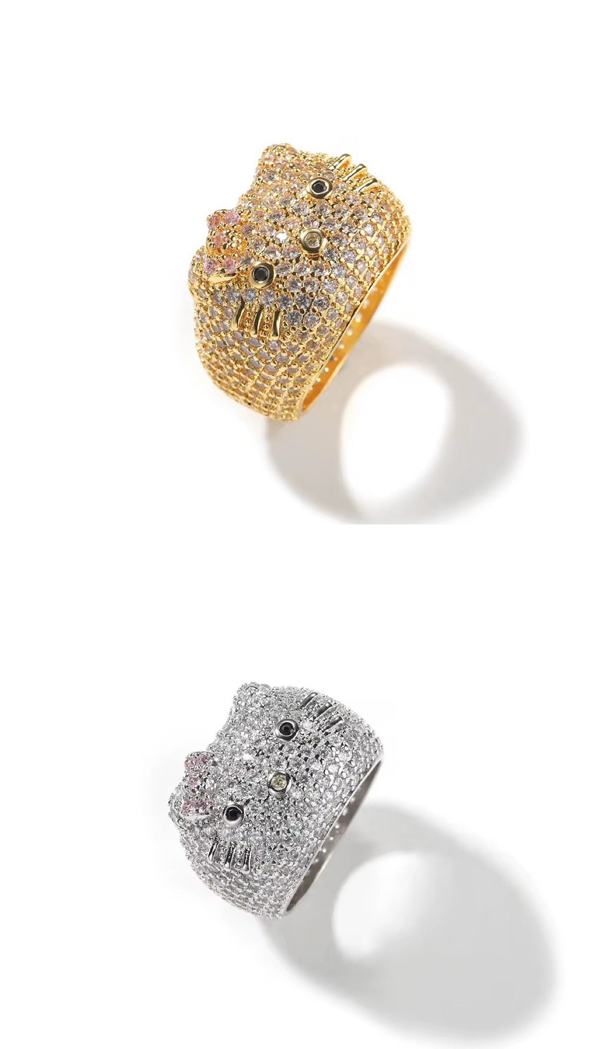 Kitty Princess Iced Ring